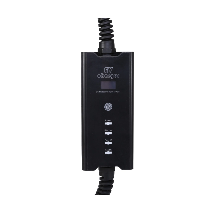 Állítható erősségű hordozható elektromos autó töltő, 3x6A-3x16A (max. 11kW), Ipari csatlakozó dugó, (Type 2) - Image 2